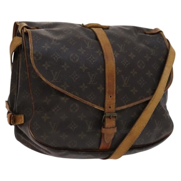 Louis Vuitton Handbags - LOUIS VUITTON Monogram Saumur 35 Shoulder Bag LV Auth